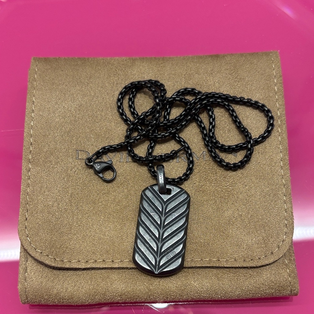 David Yurman chain and pendant